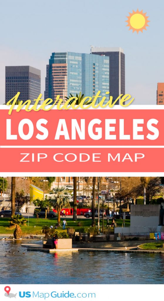 Los Angeles Ca Zip Code Map Los Angeles CA Zip Code Map [Updated 2020]