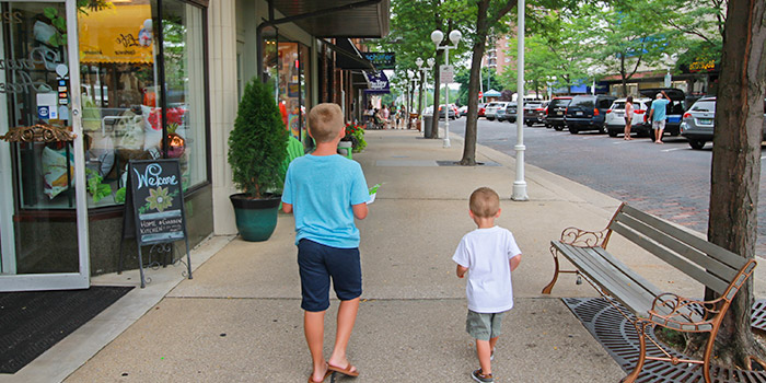 Downtown St Joseph Michigan