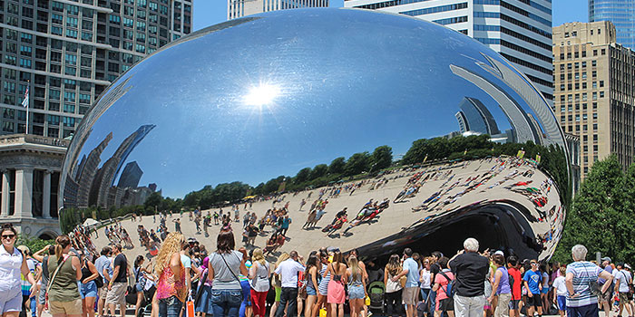 The Bean at Millennium Park