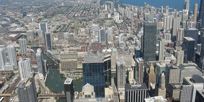 View from SkyDeck Willis Tower